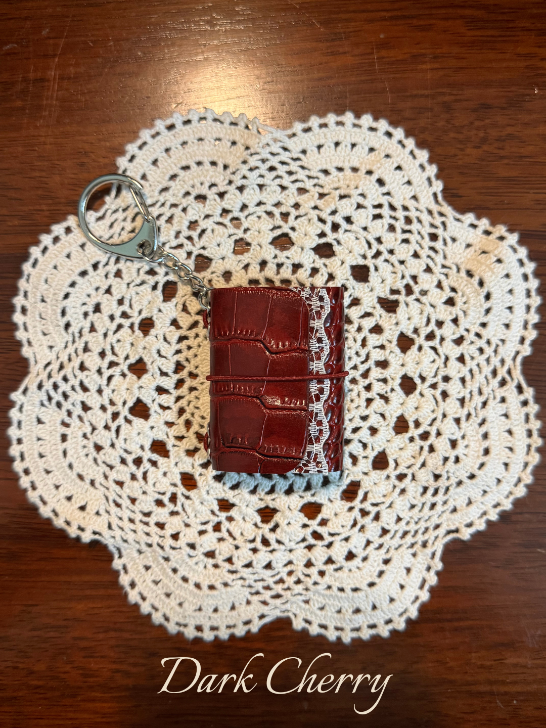 Mini Journal Keychain