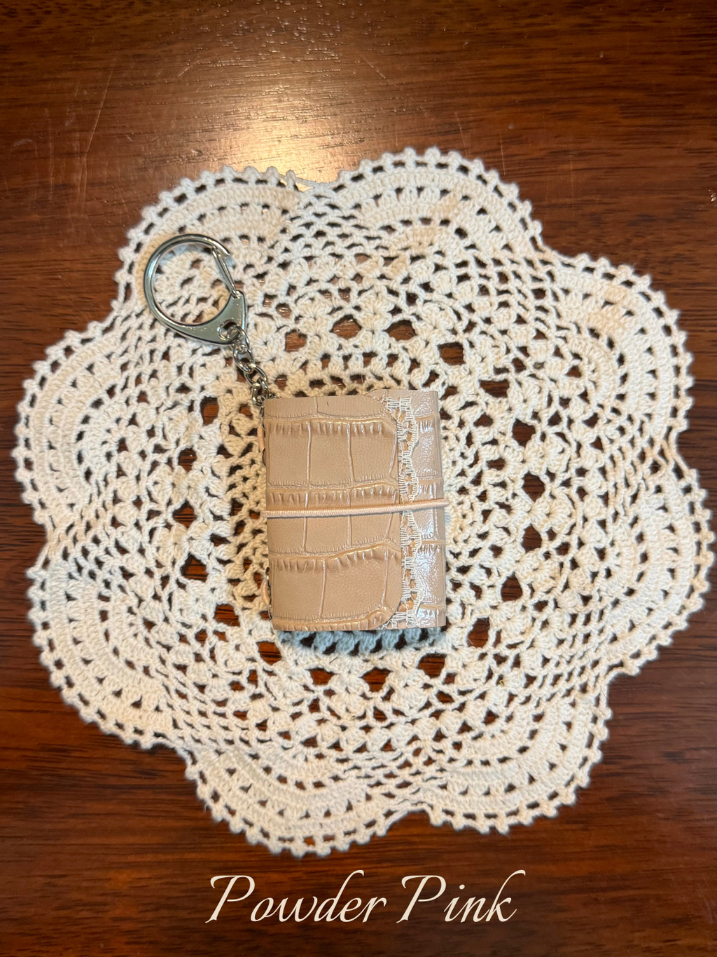 Mini Journal Keychain