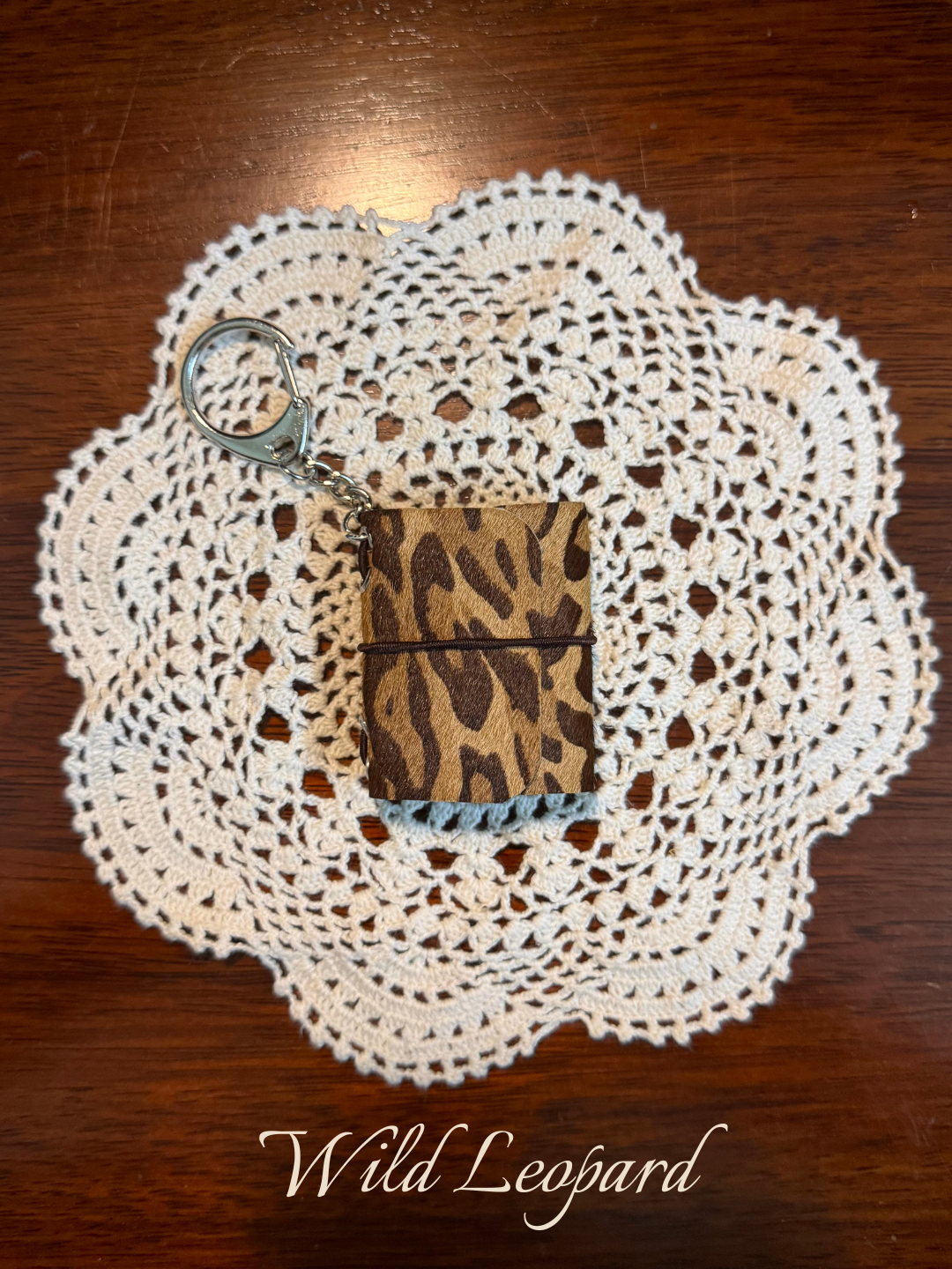 Mini Journal Keychain