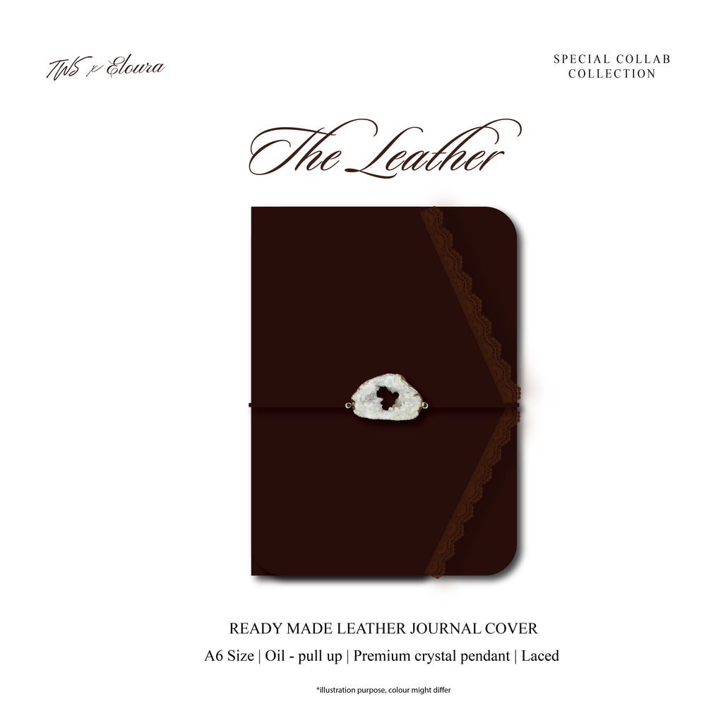 TWS x Eloura Leather Journal - Undated A6 Inserts