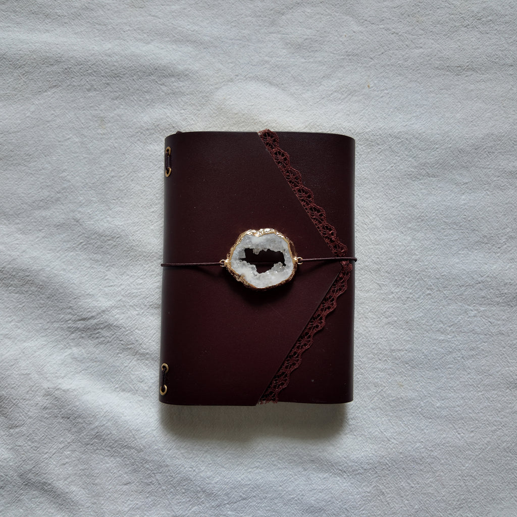 TWS x Eloura Leather Journal - Undated A6 Inserts