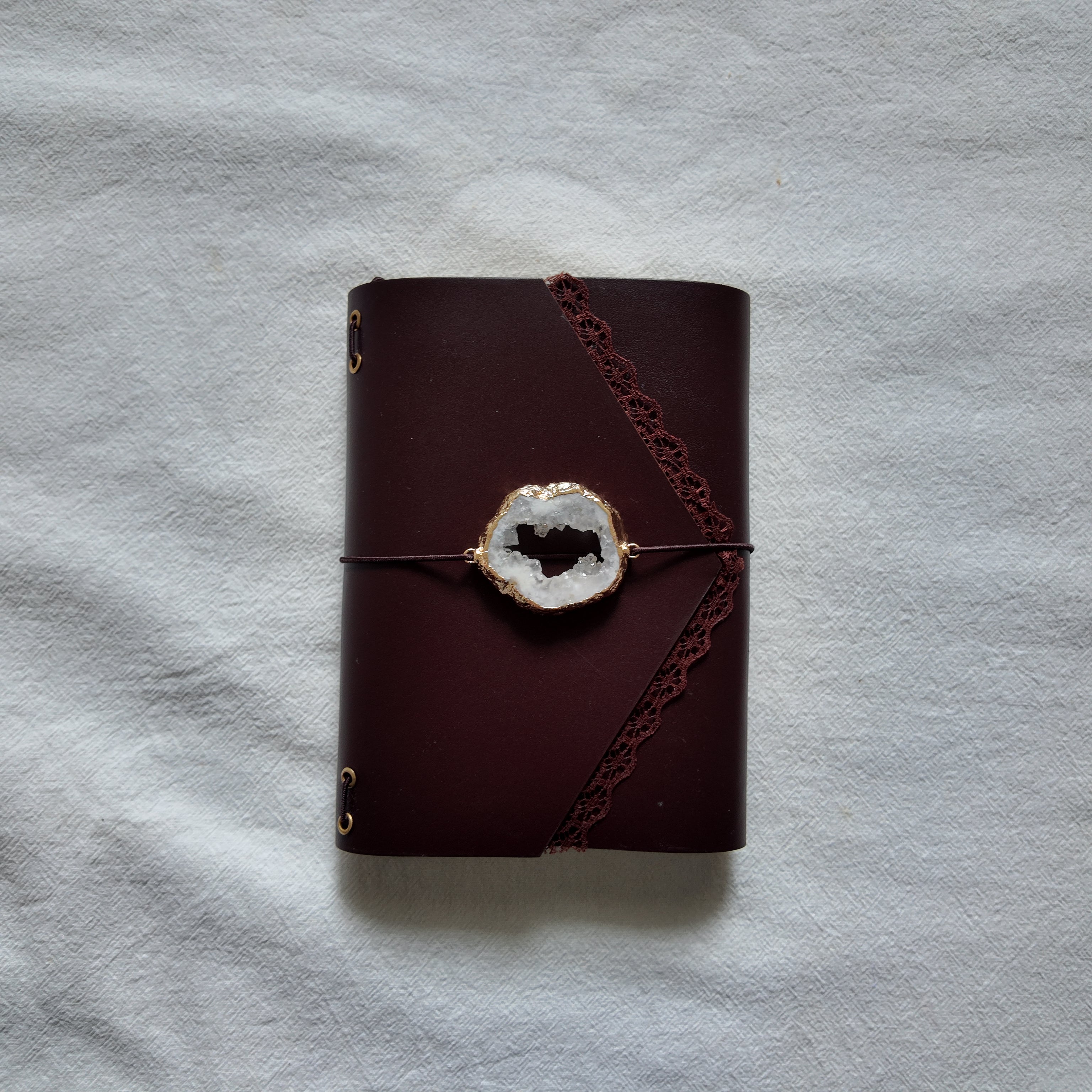 TWS x Eloura Leather Journal - Undated A6 Inserts