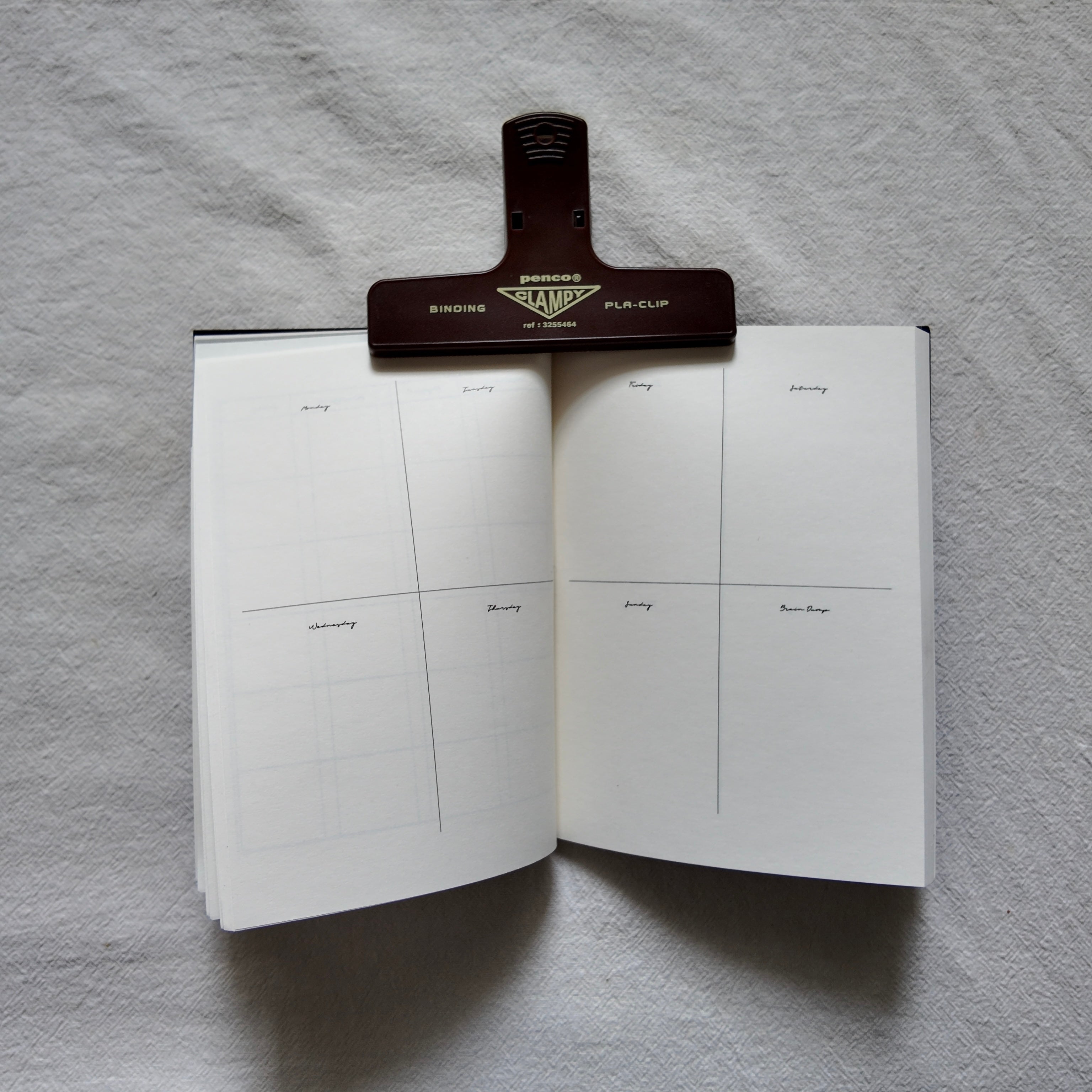 TWS x Eloura Leather Journal - Undated A6 Inserts